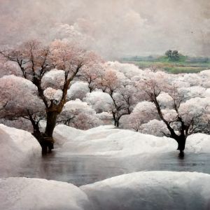 Japanese Style Landscape Art Work - Creative Art - Digital Art, Landscapes  & Nature, Mountains - ArtPal