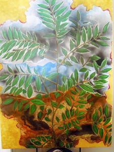 Tree Study Original Acrylic Painting