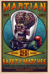 Mars Attacks - Vintage Matches