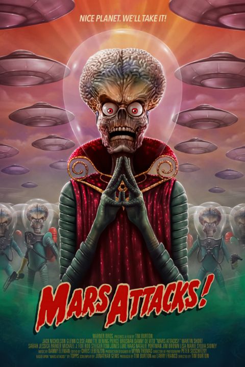 Mars Attacks - Poster - Red Planet Gallery