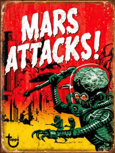 Mars Attacks - Vintage 1960s Poster