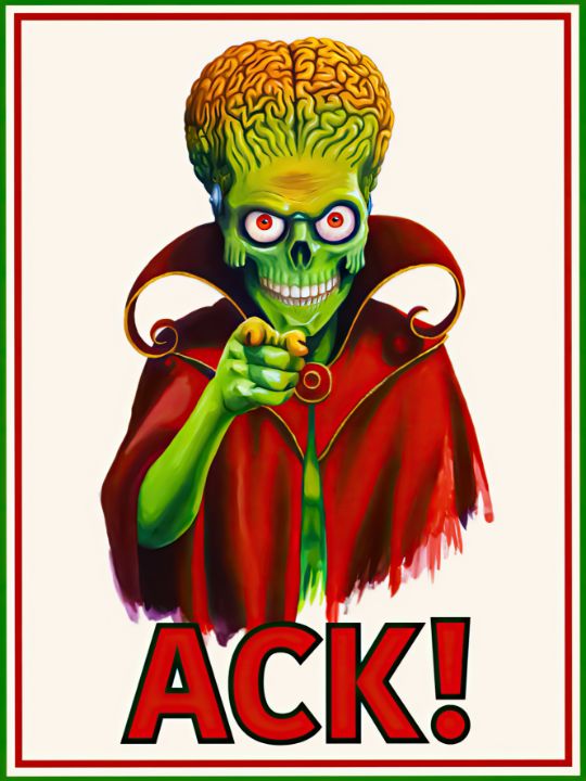 Mars Attacks - We Want You - Red Planet Gallery