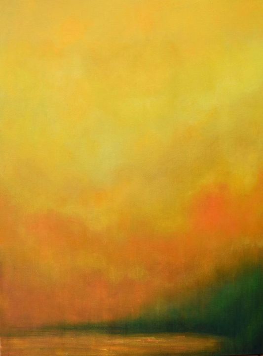 Morning Mist Diane S Miles Studio Paintings Prints Abstract Landscape Artpal