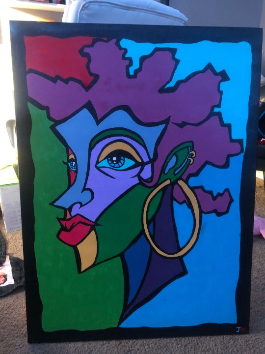 Extravagant Women - ArtByJules - Paintings & Prints, Abstract, Color ...