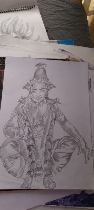 Lord ayyappa drawing | By Art WorldFacebook