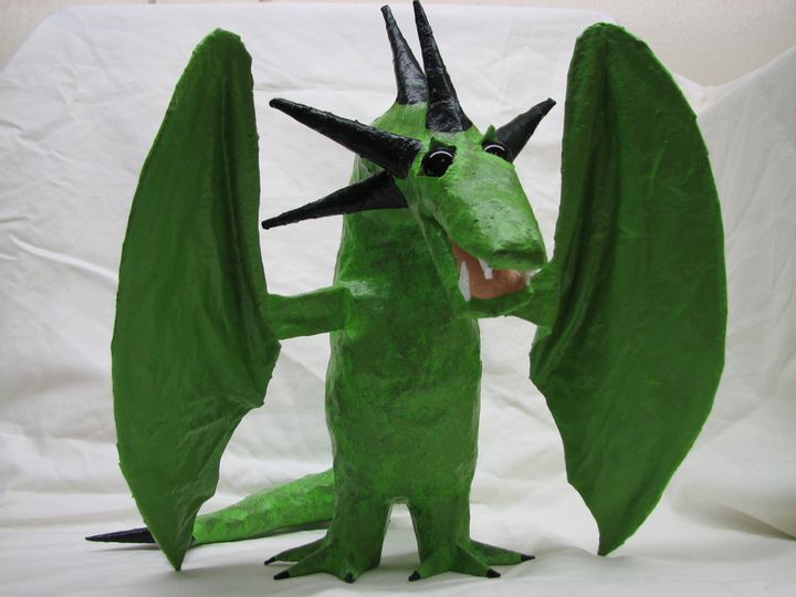 Spiky Wyvern - TAS_Creations - Sculptures & Carvings, Fantasy & Mythology,  Magical, Dragons & Beasts - ArtPal