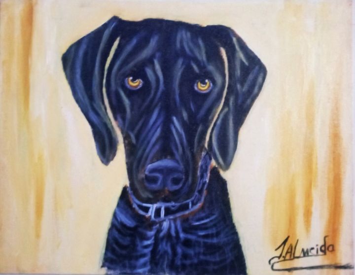 Dog Painting - J. Art Digital prints of painting