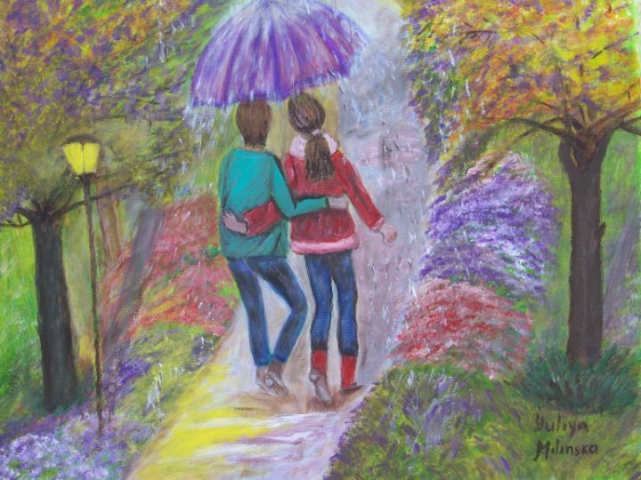 Walk in the rain - Yuliya Milinska