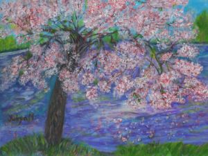 Flowering Cherry Tree - Yuliya Milinska