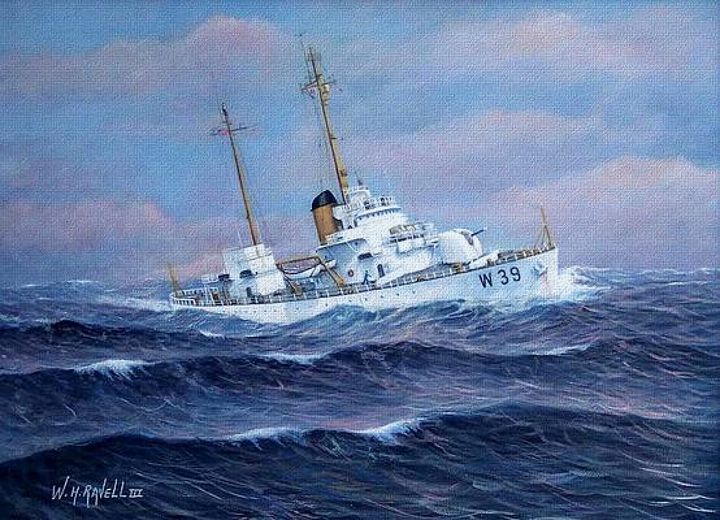 U. S. Coast Guard Cutter Owasco - RaVell Fine Art Studio