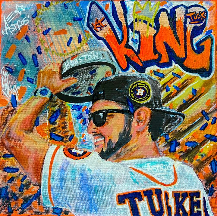 King Kyle Tucker Houston Astros - CUBES! - Paintings & Prints, Sports &  Hobbies, Baseball - ArtPal
