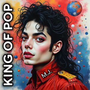 Michael Jackson King of Pop canvas