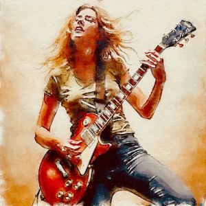 Paintings to buy: Guitar Passion Art