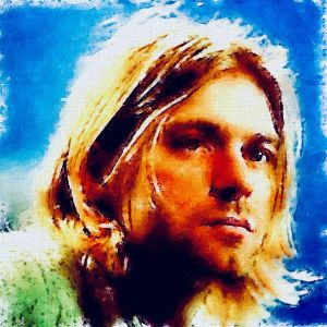 Buy fine art: Kurt Cobain artwork