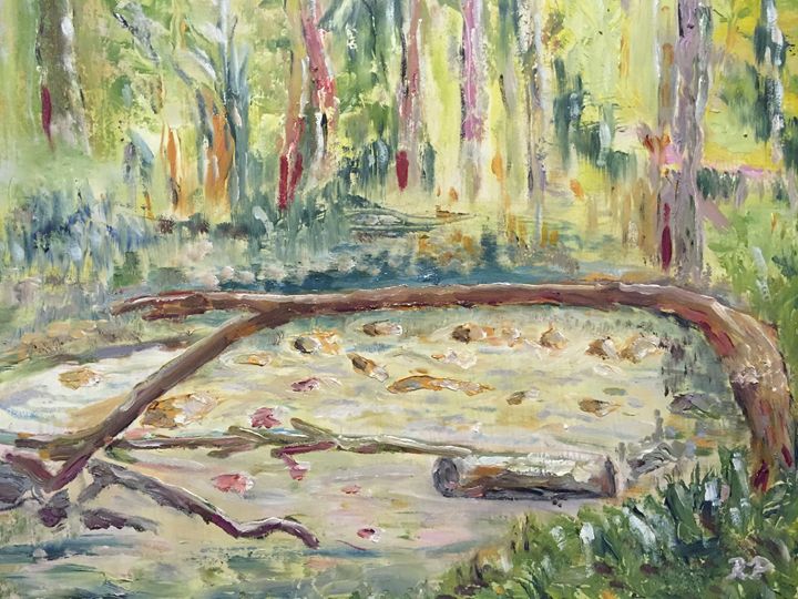 Broken Tree - Panuszka's paintings