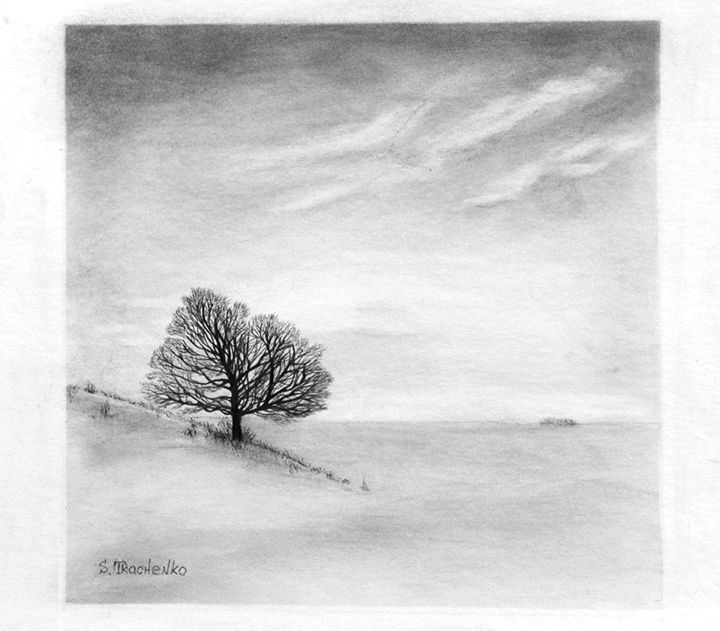 Winter Tree - Sergei Tkachenko