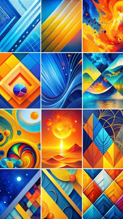 Color Dance - Art Corner - Digital Art & AI, Abstract, Color - ArtPal