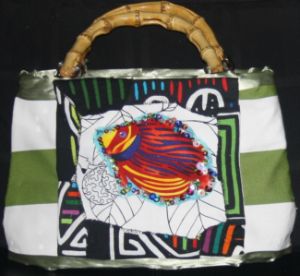 Fish Handbag - Panama design