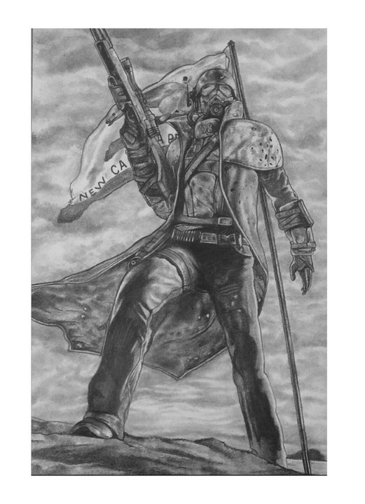 Ncr Ranger Fallout Codona Art Drawings Illustration People Figures Portraits Male Artpal