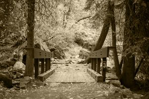 Bridge to Hanging Lake
