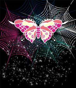 Butterfly in Web