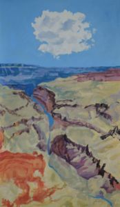 'Cloud at Canyon Bend' - brinnerArt