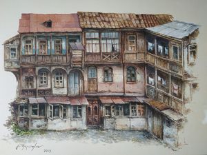 Old House in Tbilisi