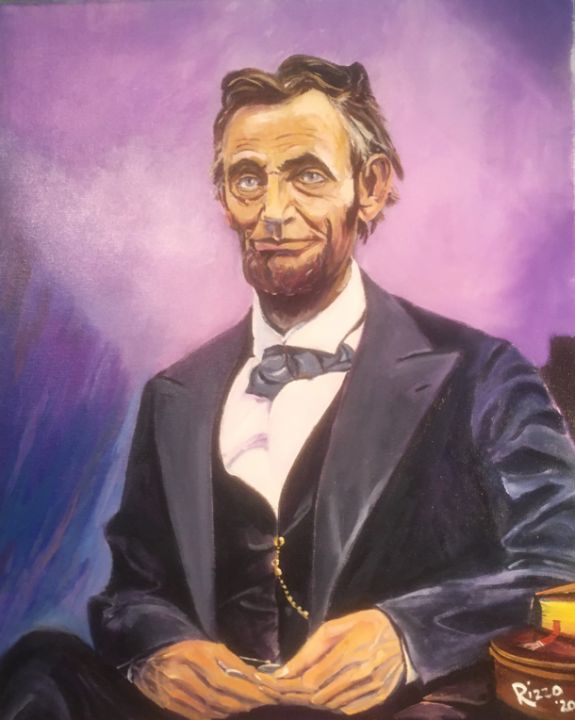 Lincoln - Stephen E Rizzo - Paintings & Prints, People & Figures ...