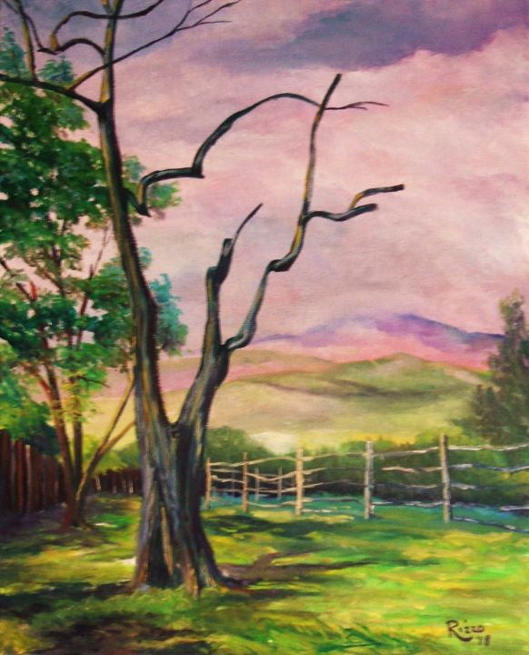 Detail at Latta - Stephen E Rizzo - Paintings & Prints, Landscapes ...