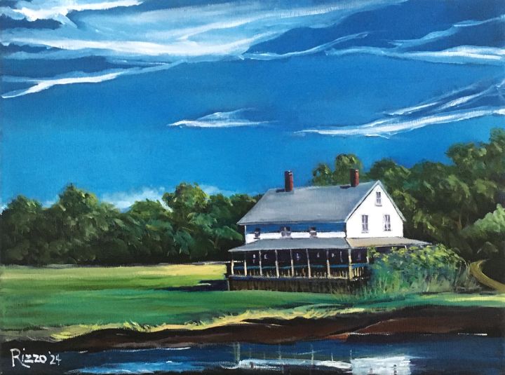 Summer Home - Stephen E Rizzo - Paintings & Prints, Landscapes & Nature ...