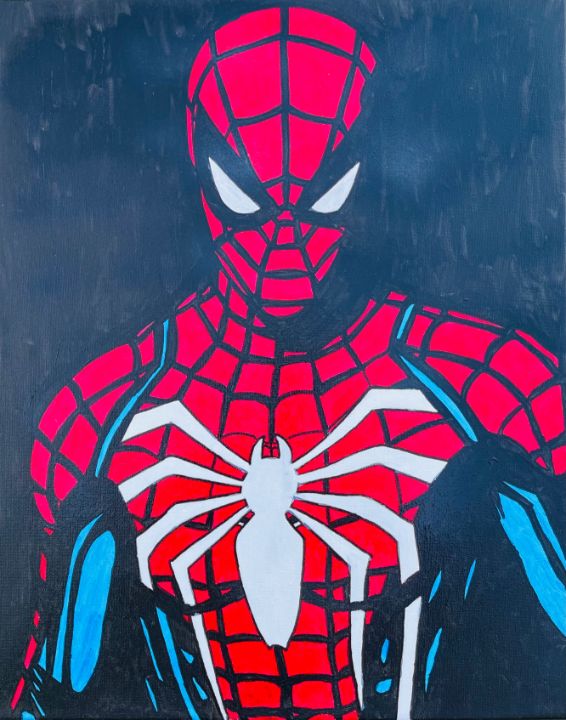 Spiderman Painting 
