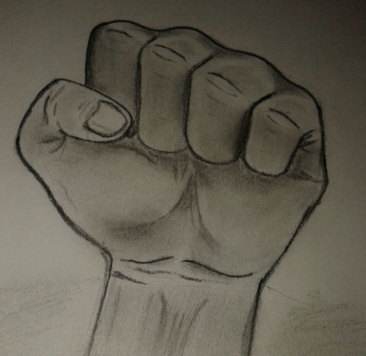 strength in fist - magnificent