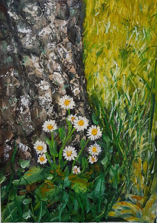 Original Oil Painting #47 - Elena Kovács