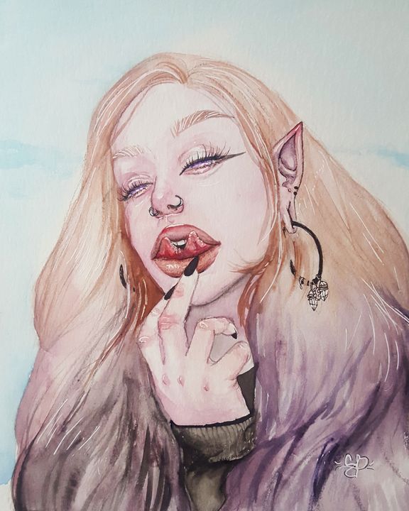 Violet - Abducted Artwork
