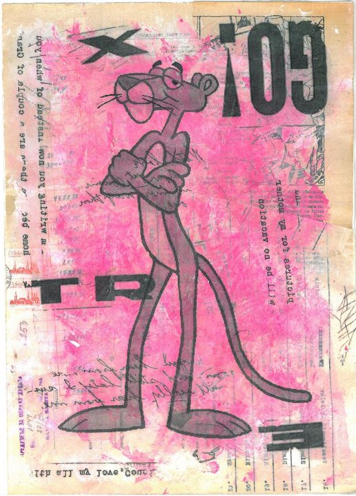 Pink Panther - click4collage