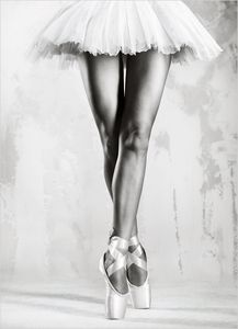 Black and White Ballerina