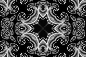 Classic Black and White Fractal