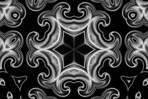Classic Black and White Fractal