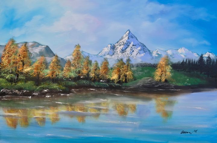 Nature Painting - Real Art - Paintings & Prints, Landscapes