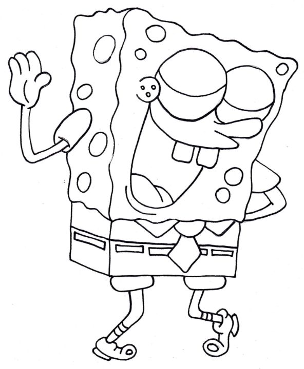 original spongebob drawing