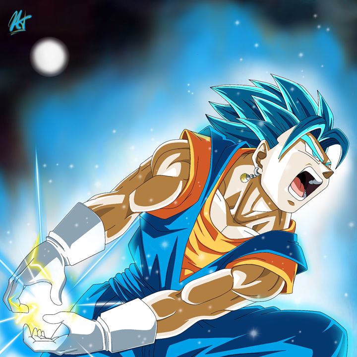 Vegito Blue - Tournament of Power - Nik Taylor Art - Digital Art, People &  Figures, Animation, Anime, & Comics, Anime - ArtPal