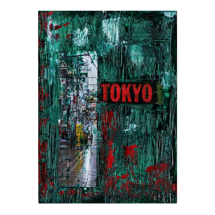 Rain in Tokyo - Art by Satish Bapat - Satish Bapat