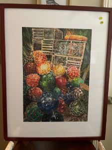 Fishing net and glass balls - Swischuk prints