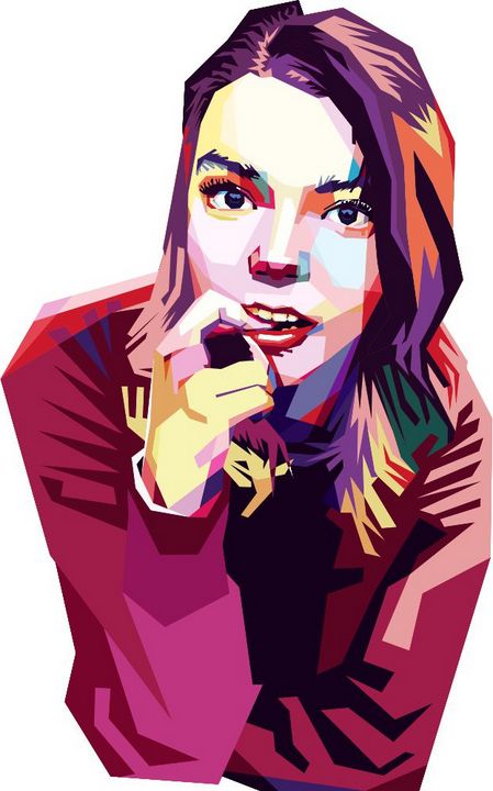 Anya Taylor-Joy Pop Art