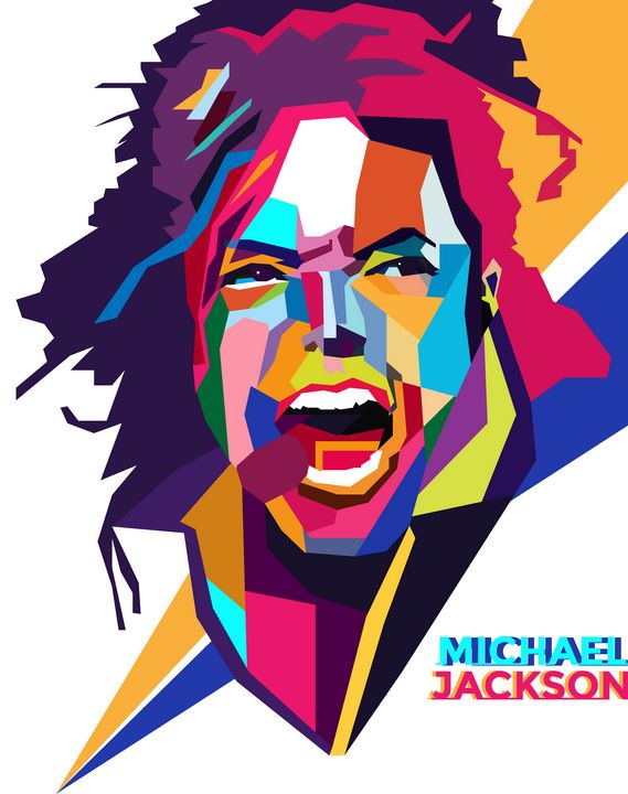 Art Michael Jackson Style Pop Art Stock Vector (Royalty Free) 2286792097