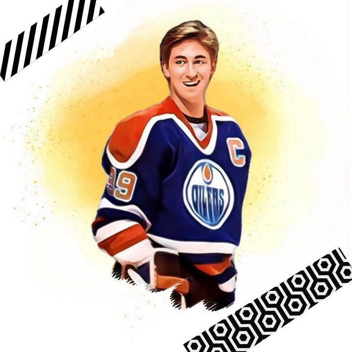 Wayne Gretzky Painting