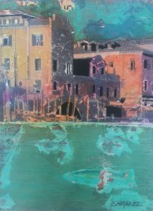 Fishing in Venice - ART PAUL SABYAN