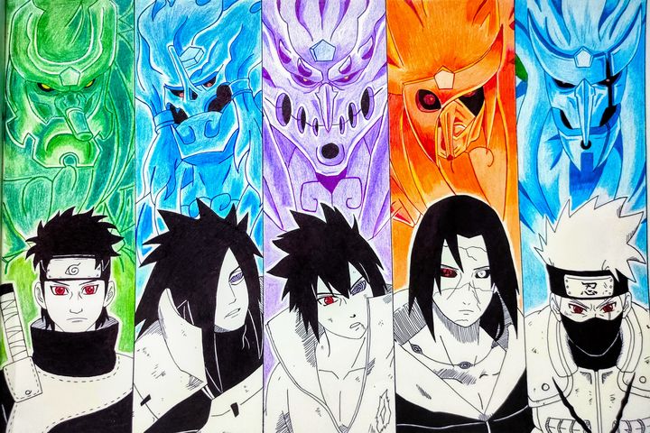 The wielders of Susano'o - Kendrick Anime Artist - Drawings & Illustration,  Childrens Art, TV Shows & Movies - ArtPal