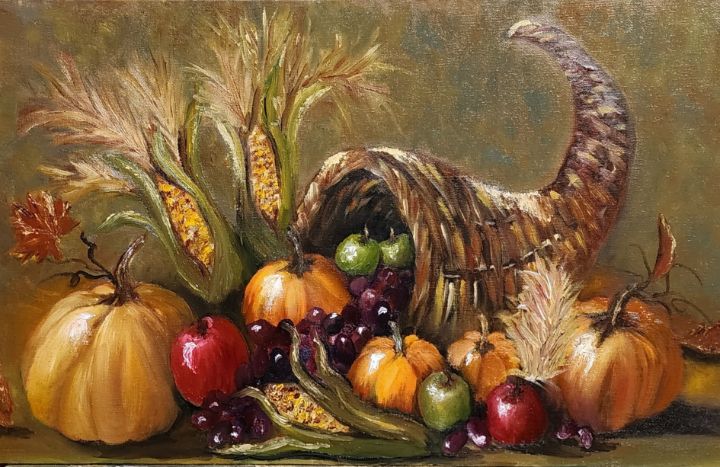 Pumpkins Italy, Wall Art Decoration, Fine Art Print High Quality, Limited Edition, Figurative Classical Art Still Life oil popular painting.