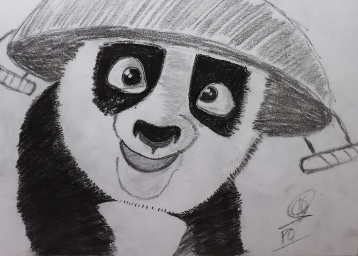 kung fu panda baby po sketch